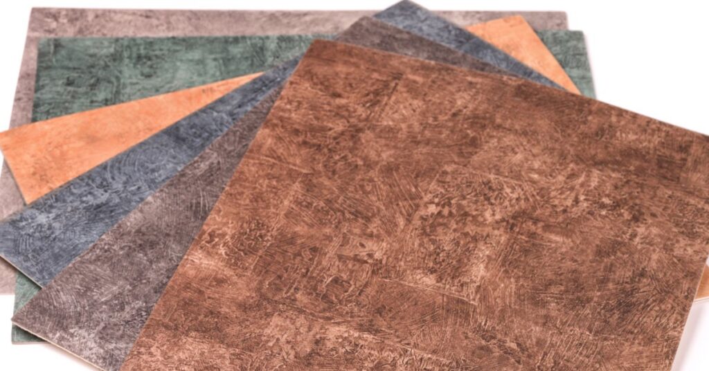Generic samples of Linoleum flooring