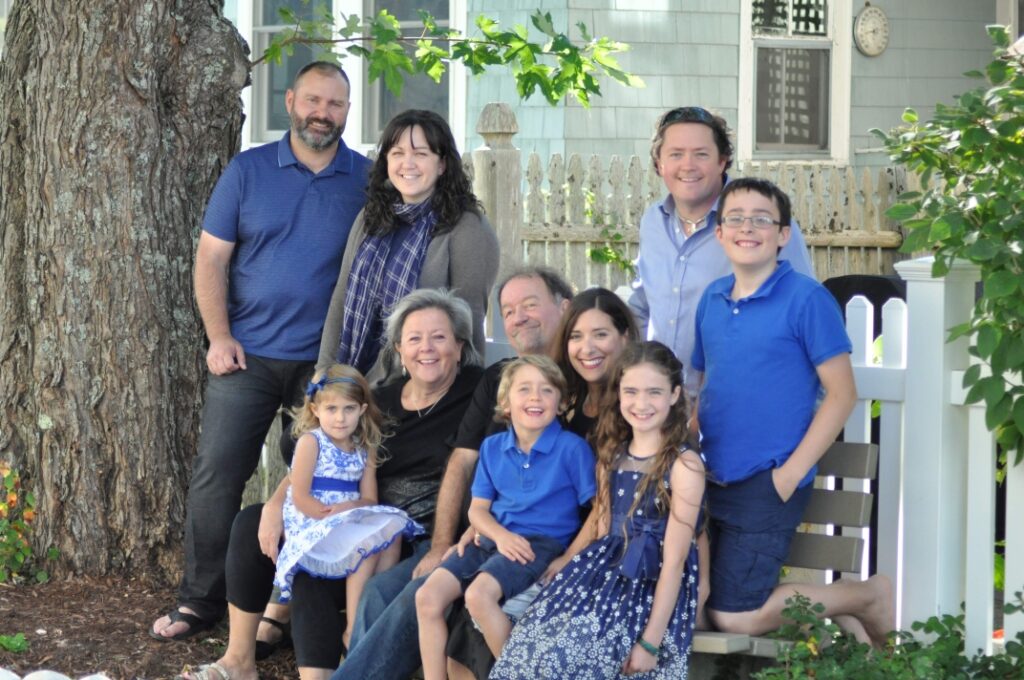 Rick Collins and family